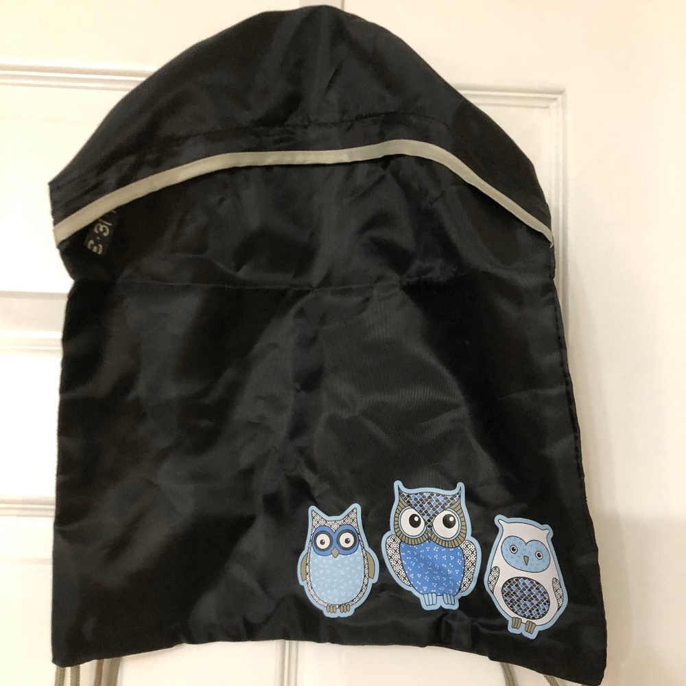 NWOT Thirty-One Owl Trio Cinch Sak